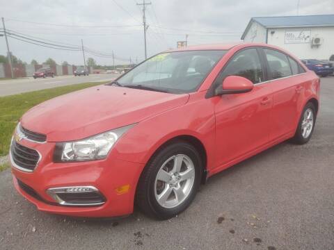 2015 Chevrolet Cruze for sale at Mr E's Auto Sales in Lima OH