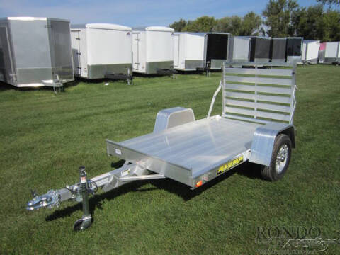 2025 Aluma Aluminum Single Axle Utility 5 for sale at Rondo Truck & Trailer in Sycamore IL