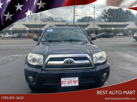 2007 Toyota 4Runner for sale at Best Auto Mart in Weymouth MA