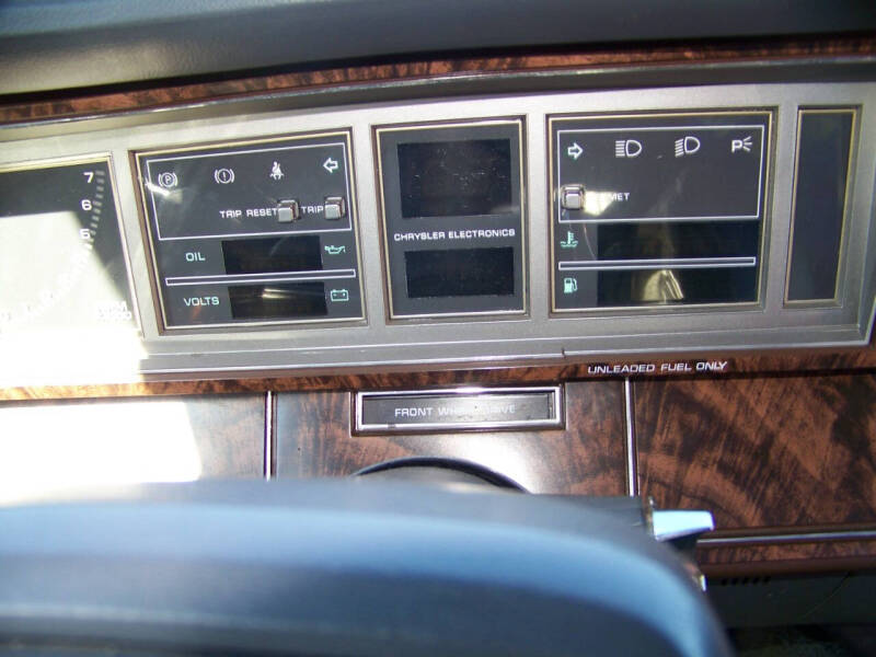 1986 Dodge 600 ES Turbo