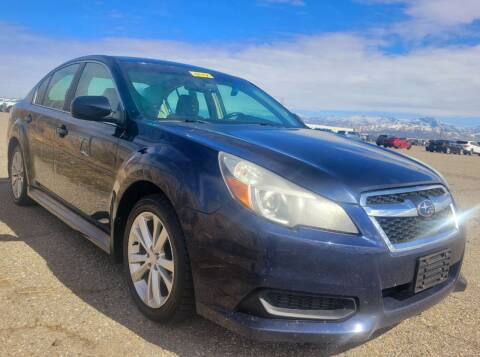 2013 Subaru Legacy for sale at BELOW BOOK AUTO SALES in Idaho Falls ID