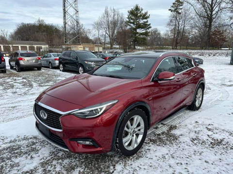 2017 Infiniti QX30 for sale at Lake Auto Sales in Hartville OH