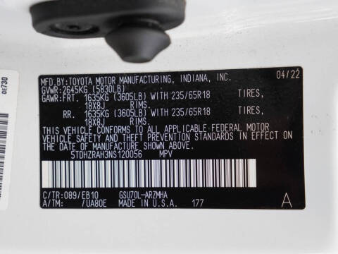 2022 Toyota Highlander XLE