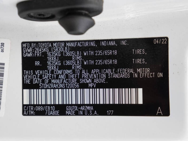 2022 Toyota Highlander XLE