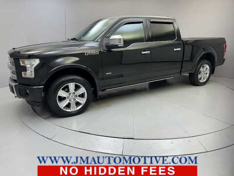 2015 Ford F-150 for sale at J & M Automotive in Naugatuck CT
