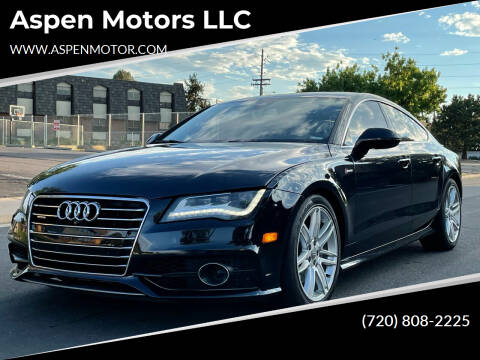 2015 Audi A7 for sale at Aspen Motors LLC in Denver CO