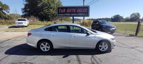 2019 Chevrolet Malibu for sale at T & G Auto Sales in Florence AL