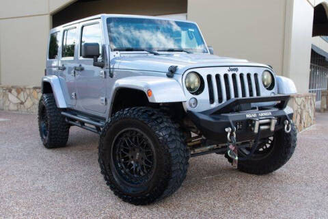 2014 Jeep Wrangler Unlimited for sale at Mcandrew Motors in Arlington TX