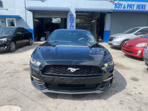 2015 Ford Mustang for sale at America Auto Wholesale Inc in Miami FL