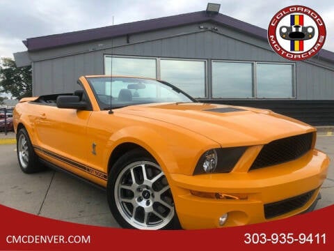 2009 Ford Shelby GT500 for sale at Colorado Motorcars in Denver CO