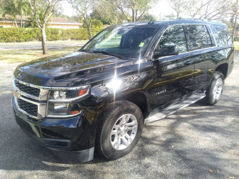 2015 Chevrolet Tahoe for sale at P S AUTO ENTERPRISES INC in Miramar FL