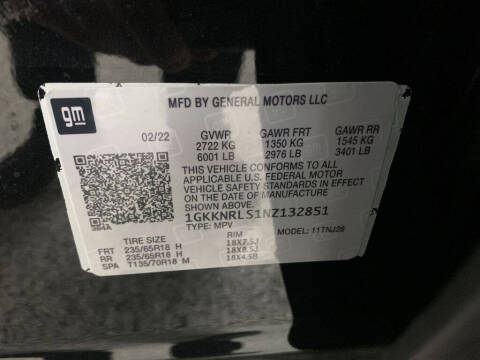 2022 GMC Acadia