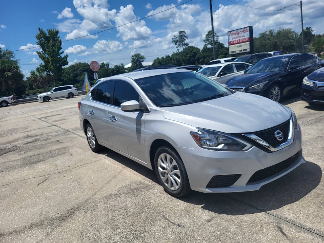 2019 Nissan Sentra for sale at FAMILY AUTO BROKERS in Longwood, FL