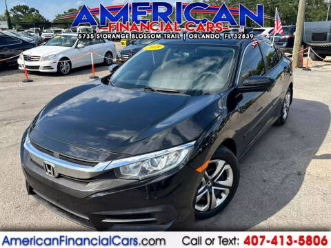 2018 Honda Civic for sale at American Financial Cars in Orlando FL
