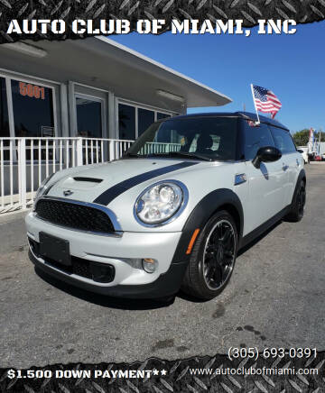 2014 MINI Clubman for sale at AUTO CLUB OF MIAMI, INC in Miami FL