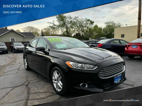 2016 Ford Fusion for sale at DISCOVER AUTO SALES in Racine WI