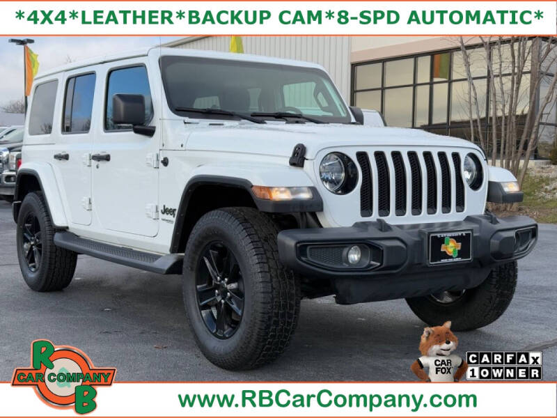 2021 Jeep Wrangler Unlimited for sale at R & B CAR CO in Fort Wayne IN