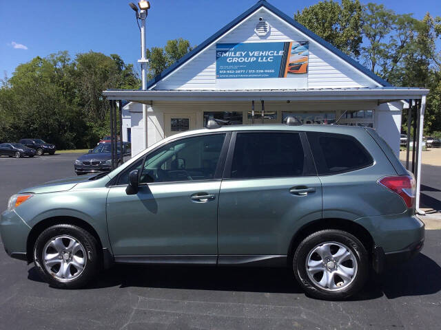 2014 Subaru Forester for sale at Smiley Vehicle Group in Lebanon, OH