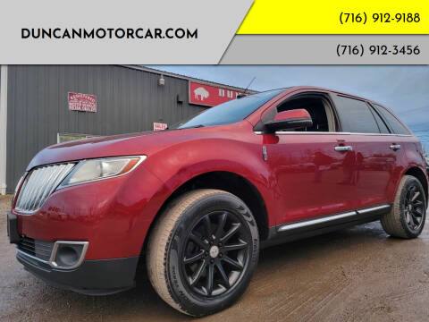2013 Lincoln MKX for sale at DuncanMotorcar.com in Buffalo NY