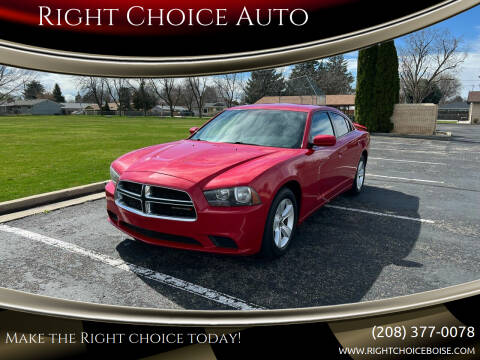 2013 Dodge Charger for sale at Right Choice Auto in Boise ID
