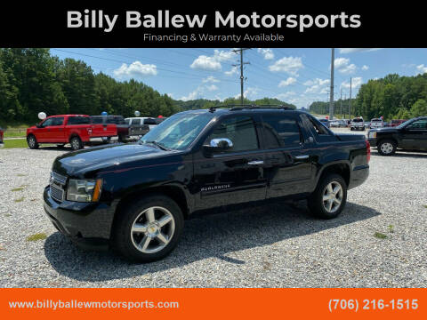 2013 Chevrolet Avalanche for sale at Billy Ballew Motorsports in Dawsonville GA
