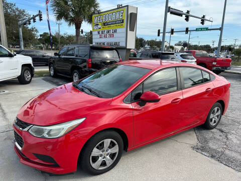 2016 Chevrolet Cruze for sale at MELBOURNE AUTOMOTIVE GROUP LLC in Melbourne FL