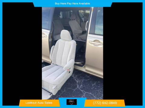 2011 Toyota Sienna for sale at Lookout Auto Sales in Stuart, FL