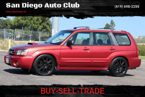 2004 Subaru Forester for sale at San Diego Auto Club in Spring Valley CA