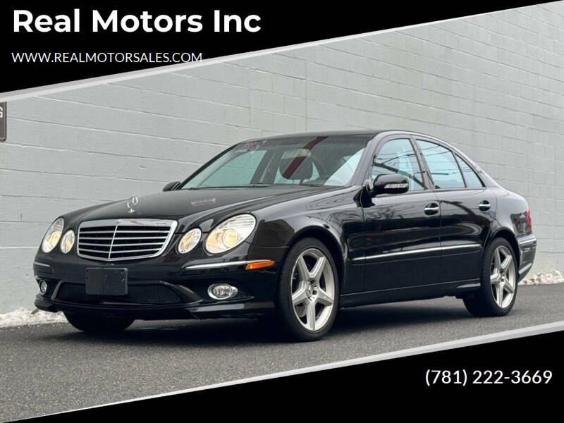 2009 Mercedes-Benz E-Class for sale at Real Motors Inc in Arlington MA