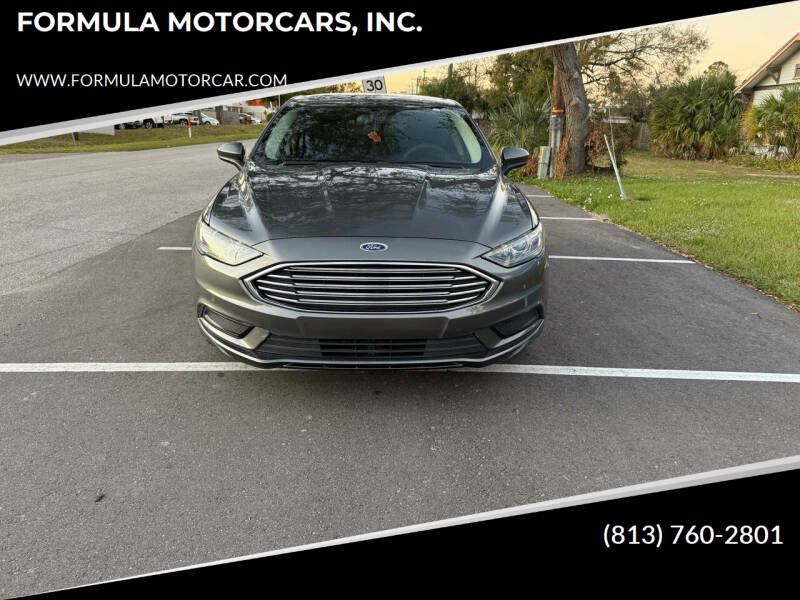 2017 Ford Fusion for sale at FORMULA MOTORCARS, INC. in Tampa FL