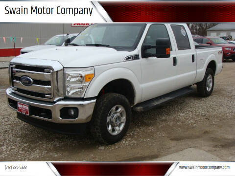 2014 Ford F-250 Super Duty for sale at Swain Motor Company in Cherokee IA