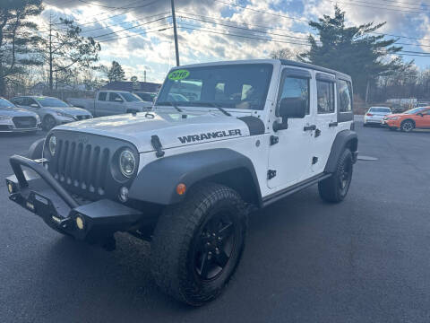 2016 Jeep Wrangler Unlimited for sale at EXCELLENT AUTOS in Amsterdam NY