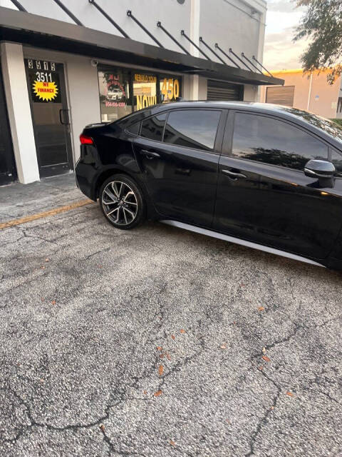 2020 Toyota Corolla for sale at M & J UNITED AUTO SALES in LAUDERDALE LAKES, FL