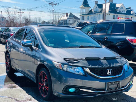 2015 Honda Civic for sale at Tonny's Auto Sales Inc. in Brockton MA