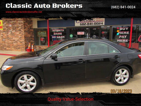 2009 Toyota Camry for sale at Classic Auto Brokers in Haltom City TX