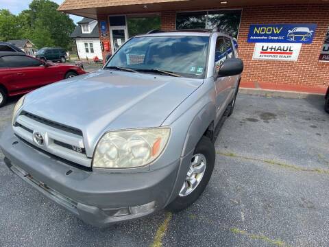 2003 Toyota 4Runner for sale at Ndow Automotive Group LLC in Griffin GA