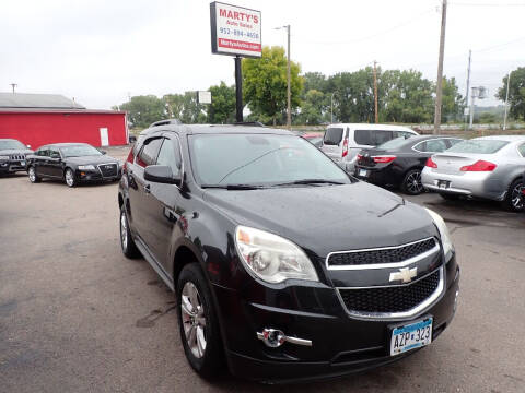 2013 Chevrolet Equinox for sale at Marty's Auto Sales in Savage MN