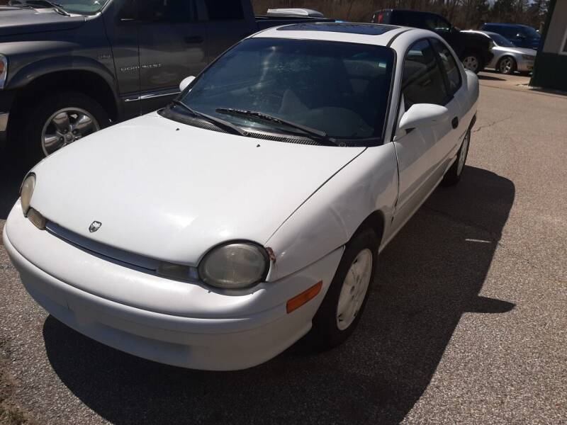 1999 Plymouth Neon for sale at Faithful Cars Auto Sales in North Branch MI