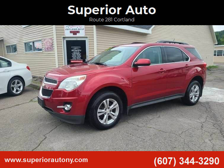 2013 Chevrolet Equinox for sale at Superior Auto in Cortland NY