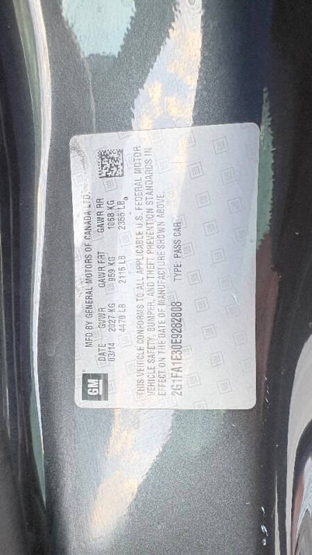 2014 Chevrolet Camaro LS