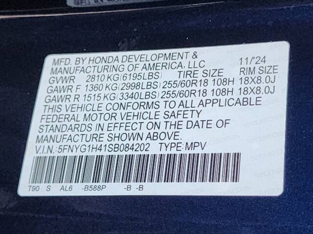 2025 Honda Pilot EX-L