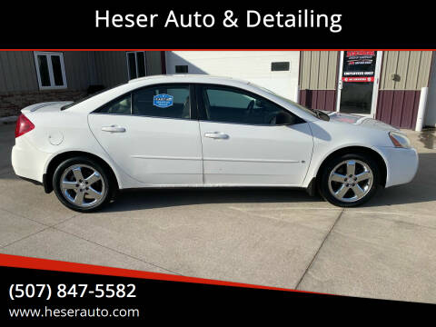 2007 Pontiac G6 for sale at Heser Auto & Detailing in Jackson MN