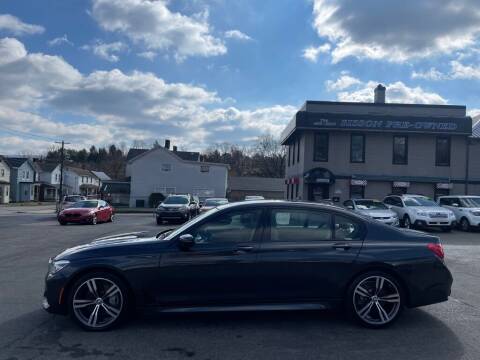2018 BMW 7 Series for sale at Sisson Pre-Owned in Uniontown PA
