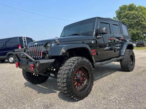 2008 Jeep Wrangler Unlimited for sale at CarWorx LLC in Dunn NC