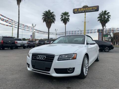 2011 Audi A5 for sale at A MOTORS SALES AND FINANCE in San Antonio TX