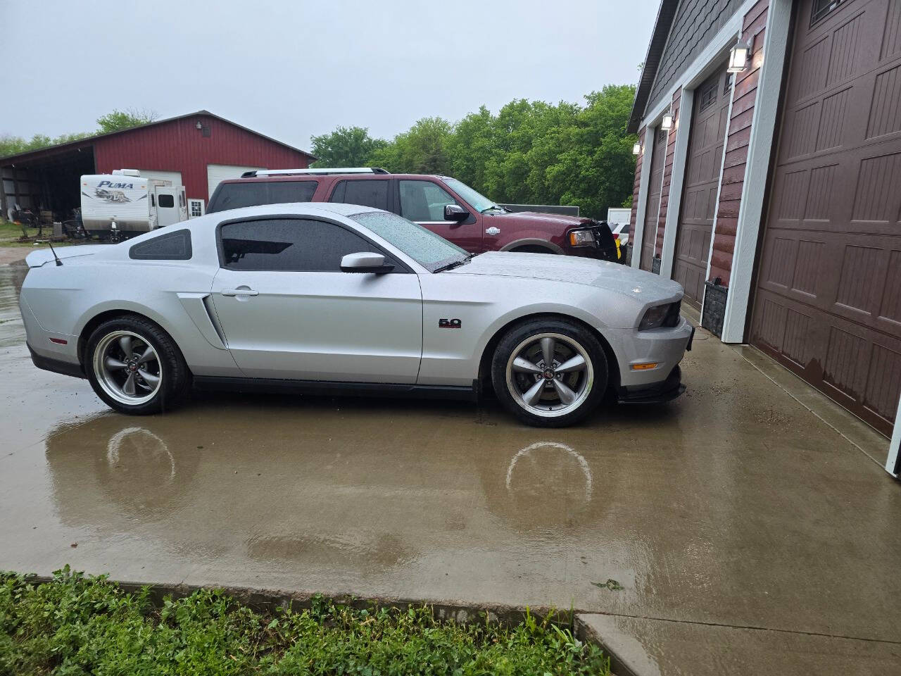 Silver 2011 Ford Mustang GT Premium GT Premium 2dr Fastback 2
