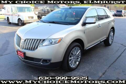2011 Lincoln MKX for sale at My Choice Motors Elmhurst in Elmhurst IL
