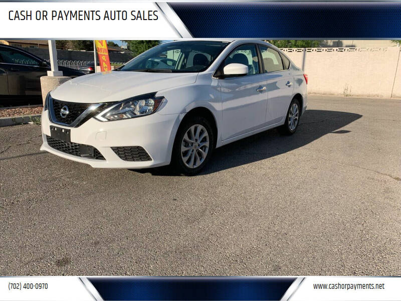 2018 Nissan Sentra for sale at CASH OR PAYMENTS AUTO SALES in Las Vegas NV