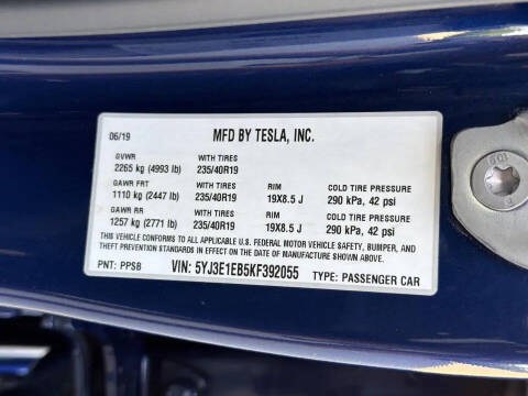 2019 Tesla Model 3