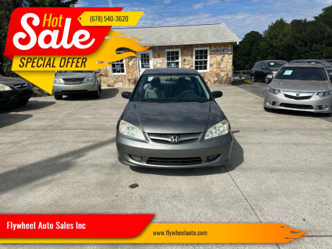 2004 Honda Civic for sale at Flywheel Auto Sales Inc in Woodstock GA